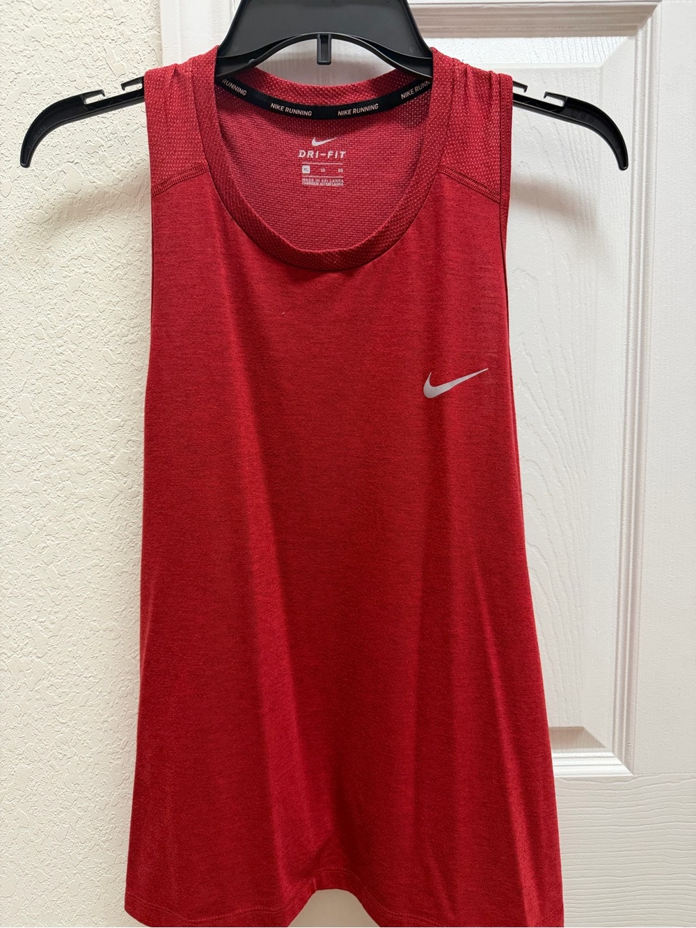 Nike Red Dri-FIT Women's Sleeveless Training Tank